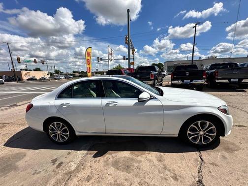 WHITE 2017 Mercedes-Benz C-Class C 300 4MATIC Sport