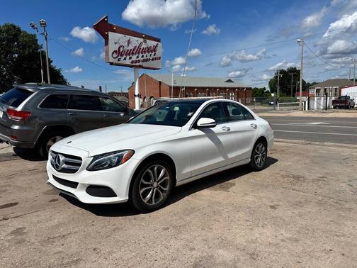 WHITE 2017 Mercedes-Benz C-Class C 300 4MATIC Sport