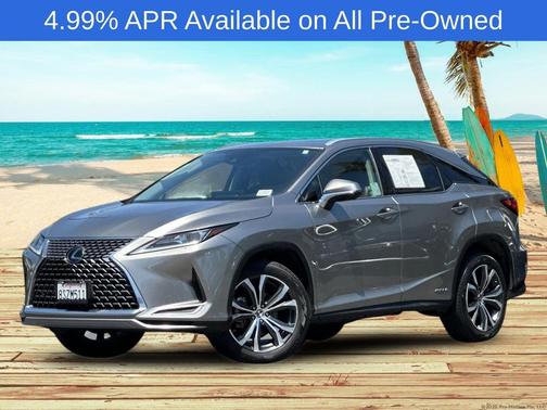 Atomic Silver 2021 Lexus RX 450h Base