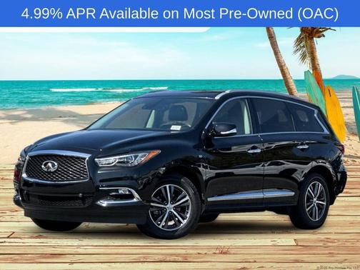 Black Obsidian 2019 INFINITI QX60 Luxe