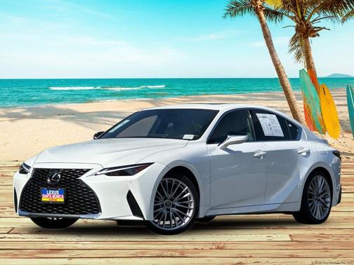 Eminent White Pearl 2023 Lexus IS 300 Base