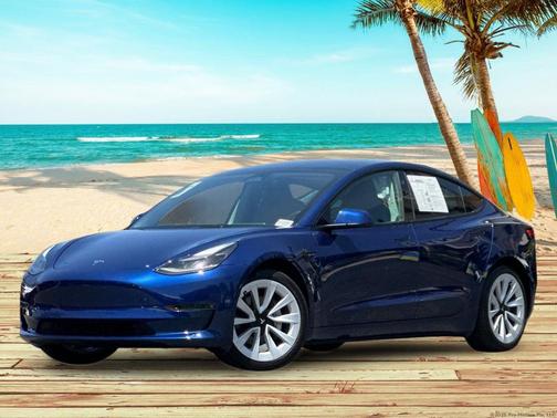 Deep Blue Metallic 2023 Tesla Model 3 Standard Range