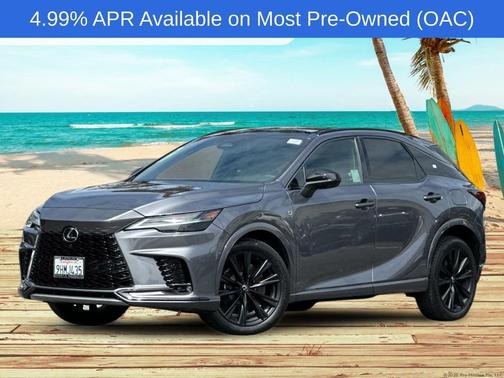Nebula Gray Pearl 2023 Lexus RX 500h F SPORT Performance