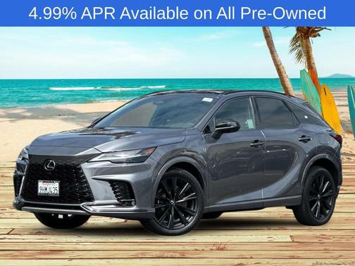 Nebula Gray Pearl 2023 Lexus RX 500h F SPORT Performance
