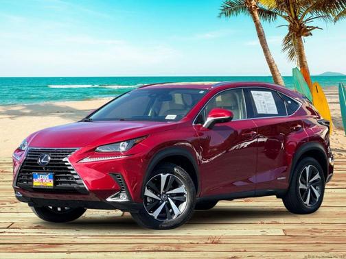 Matador Red Mica 2020 Lexus NX 300h Base