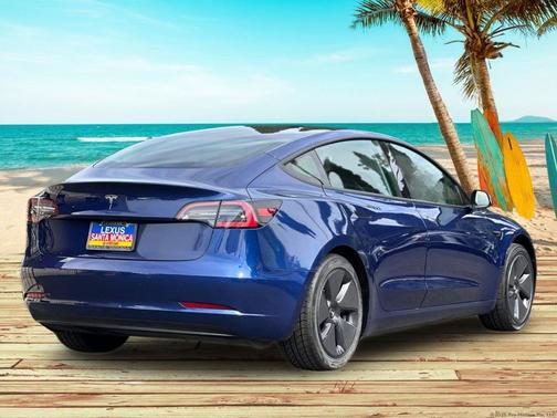 Deep Blue Metallic 2021 Tesla Model 3 Standard Range Plus