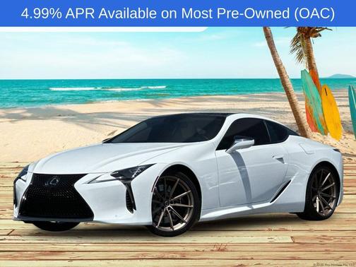 Ultra White 2024 Lexus LC 500 Base