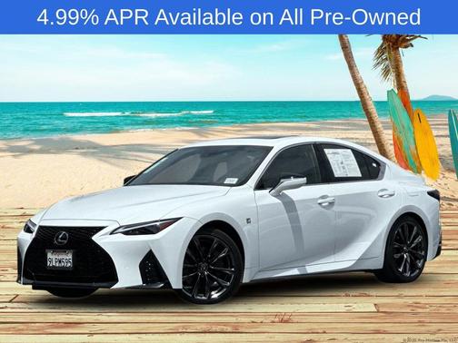 Ultra White 2024 Lexus IS 350 Base