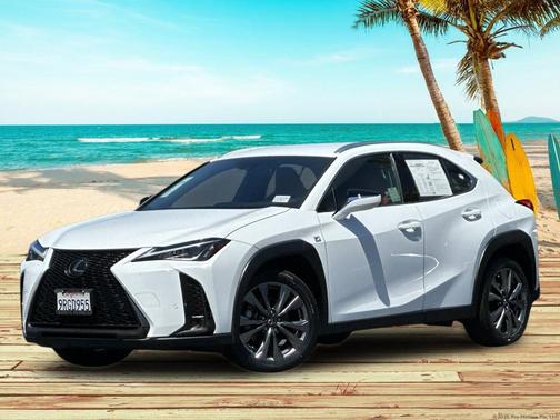 Ultra White 2021 Lexus UX 200 F Sport