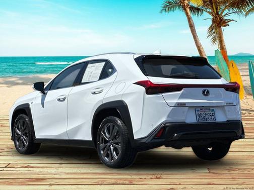 Ultra White 2021 Lexus UX 200 F Sport
