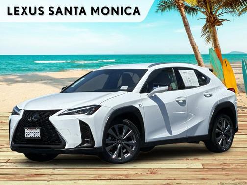 Ultra White 2021 Lexus UX 200 F Sport
