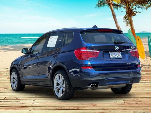 Deep Sea Blue Metallic 2016 BMW X3 sDrive28i