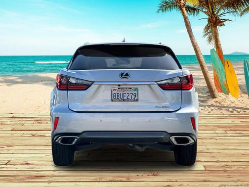 Silver Lining Metallic 2017 Lexus RX 350 Base