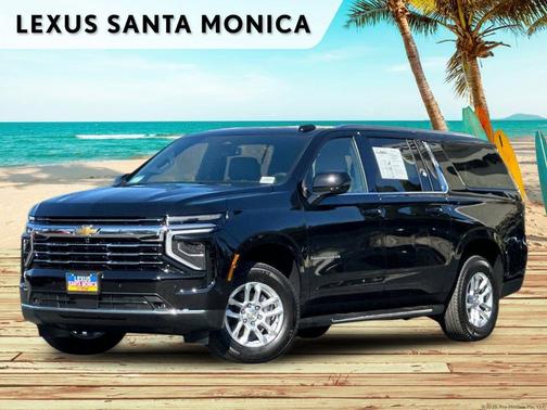 Black 2026 Chevrolet Suburban LT