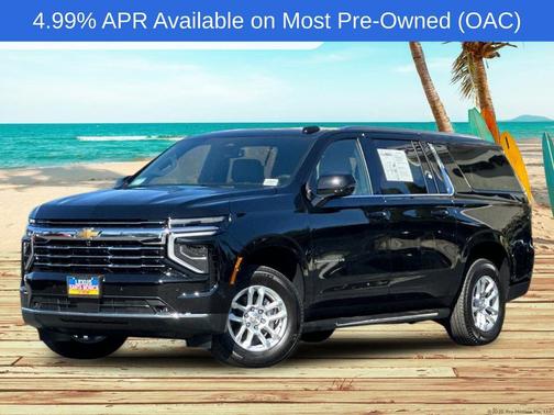 Black 2026 Chevrolet Suburban LT