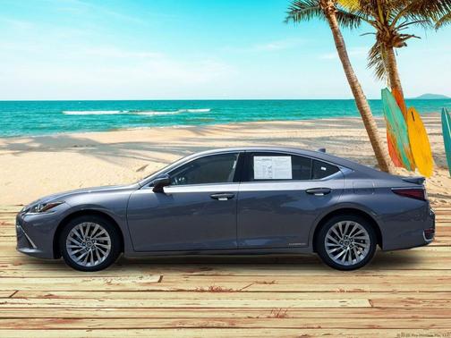 Nebula Gray Pearl 2019 Lexus ES 300h Luxury