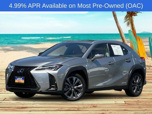 Atomic Silver 2020 Lexus UX 250h F Sport