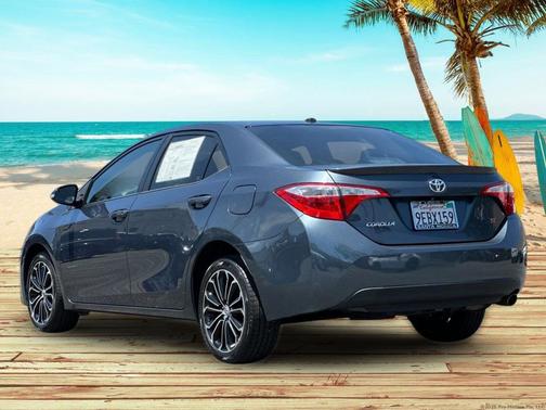 Slate Metallic 2015 Toyota Corolla S Premium