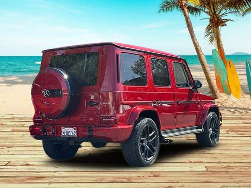 Red 2022 Mercedes-Benz AMG G 63 4MATIC