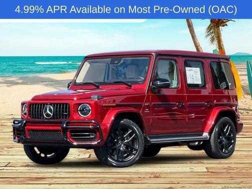 Red 2022 Mercedes-Benz AMG G 63 4MATIC