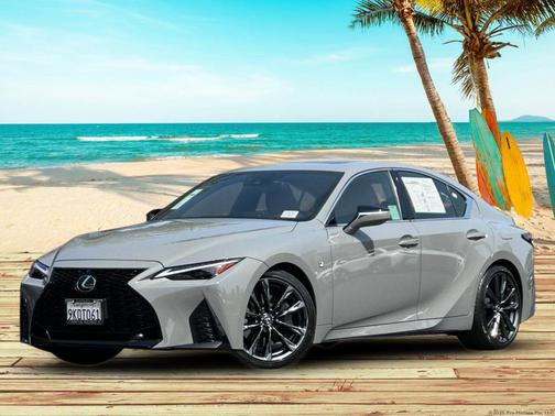 Gray 2024 Lexus IS 350 Base