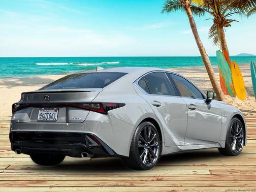 Gray 2024 Lexus IS 350 Base