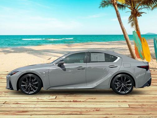 Gray 2024 Lexus IS 350 Base