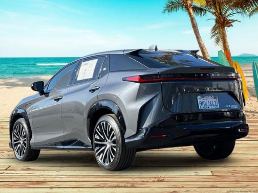 Cloudburst Gray 2023 Lexus RZ 450e Luxury