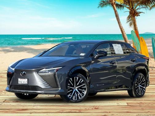Cloudburst Gray 2023 Lexus RZ 450e Luxury