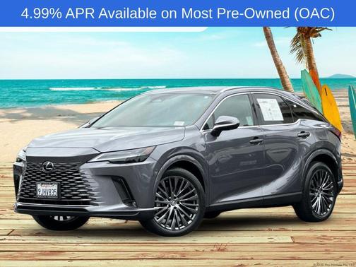 Nebula Gray Pearl 2023 Lexus RX 350 Luxury
