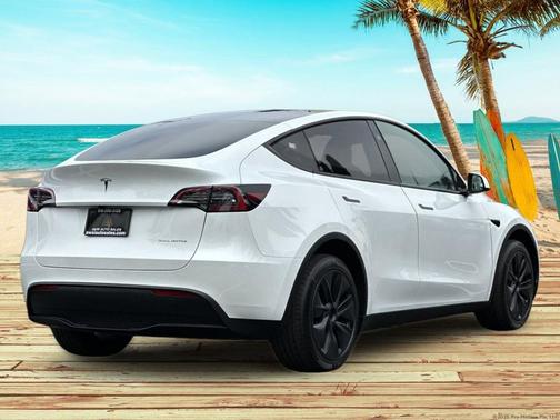 Pearl White Multi-Coat 2024 Tesla Model Y Long Range Dual Motor All-Wheel Drive