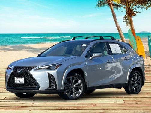 Iridium with Obsidian Roof 2023 Lexus UX 250h F Sport