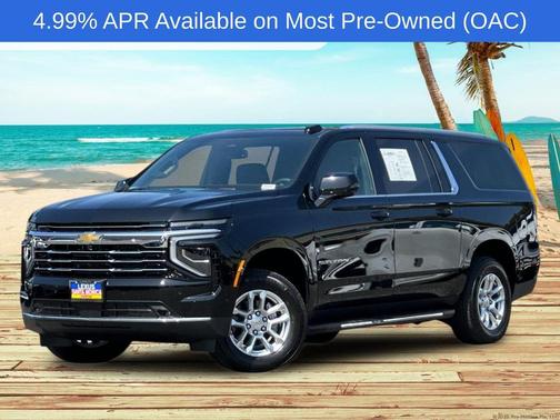 Black 2026 Chevrolet Suburban LT