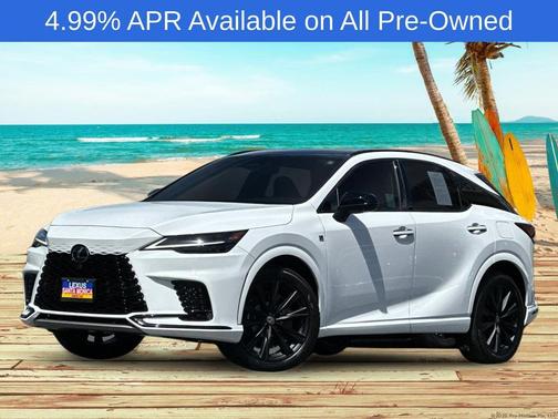 Ultra White 2026 Lexus RX 500h F SPORT Performance
