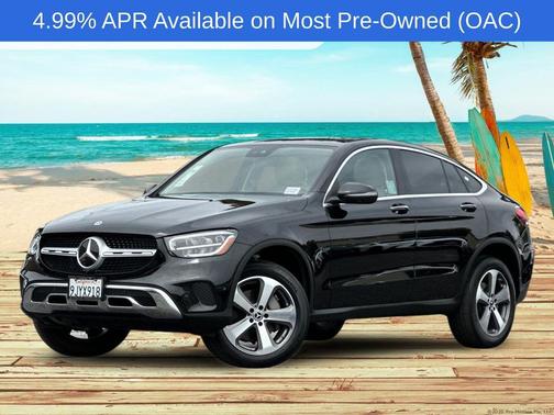 Black 2023 Mercedes-Benz GLC 300 4MATIC Coupe