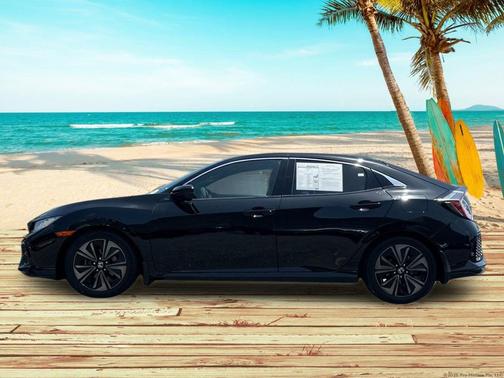 Crystal Black Pearl 2018 Honda Civic EX