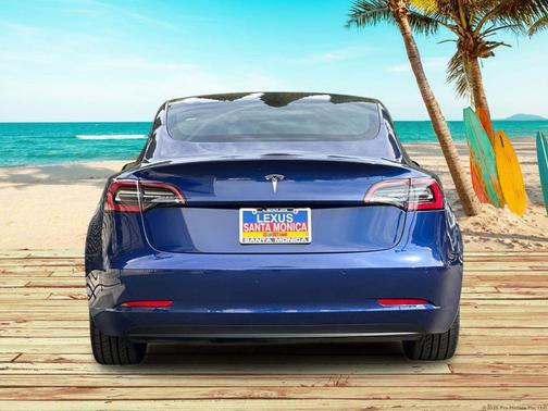 Deep Blue Metallic 2021 Tesla Model 3 Standard Range Plus