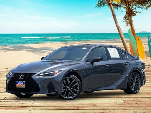 Gray 2025 Lexus IS 350 Base