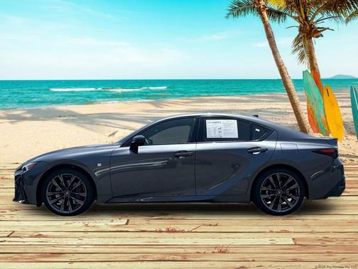 Gray 2025 Lexus IS 350 Base