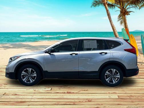 Lunar Silver Metallic 2018 Honda CR-V LX