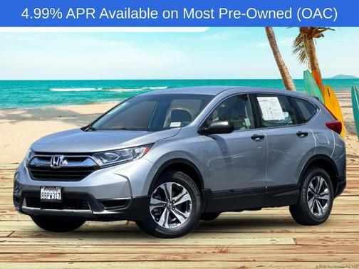 Lunar Silver Metallic 2018 Honda CR-V LX