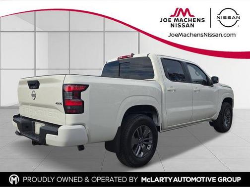 Glacier White 2026 Nissan Frontier SV