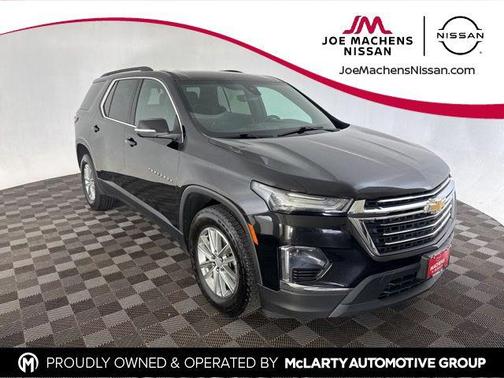 Black Metallic 2023 Chevrolet Traverse LT Cloth