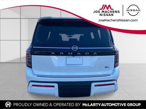 Aspen White Tricoat 2026 Nissan Armada SL