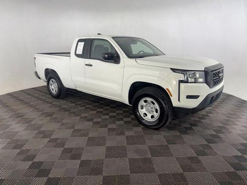 Glacier White 2022 Nissan Frontier S