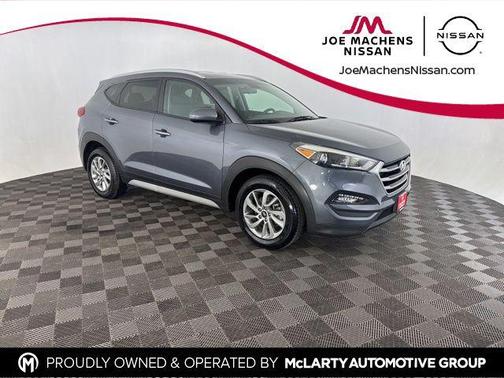 Coliseum Gray 2018 Hyundai TUCSON SEL