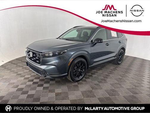 Gray 2023 Honda CR-V Hybrid Sport AWD