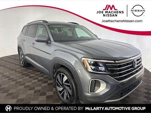 Gray 2024 Volkswagen Atlas 2.0T SE w/Technology