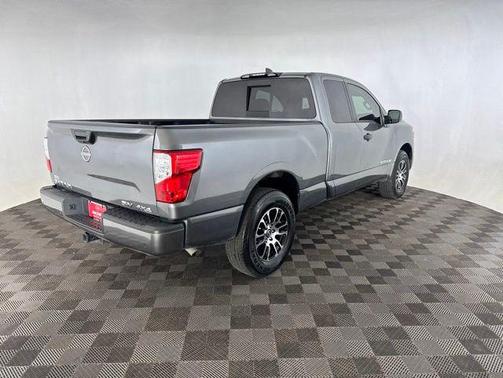 Gun Metallic 2024 Nissan Titan SV