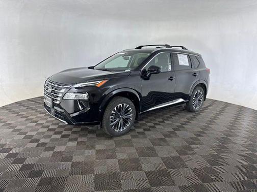 Super Black 2025 Nissan Rogue Platinum